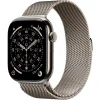 Apple Watch Series 11 46mm Natural Titanium Case with Natural Milanese Loop - M/L Apple Watch Series 11 46mm Natural Titanium Case with Natural Milanese Loop - M/L